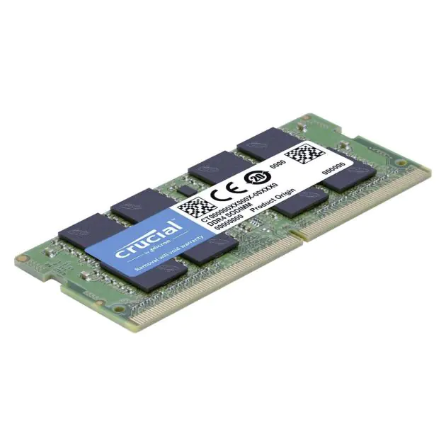 Memoire RAM pour ordinateur portable Crucial 16GB DDR4 3200MHz